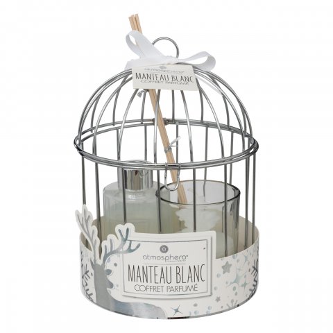 COFFRET CAGE LOLA XMAS BLANC