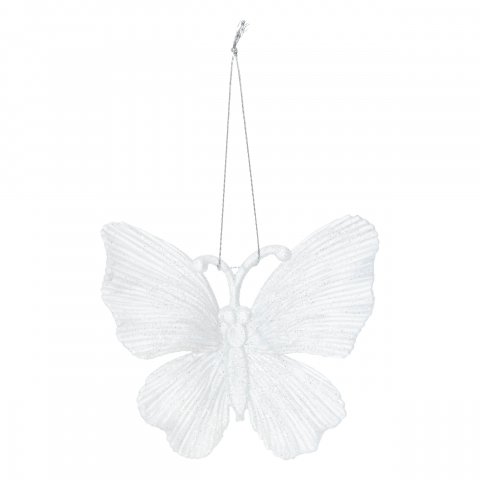 SUJET DE NOEL PLAST PAPILLON DEPOLI 10CM