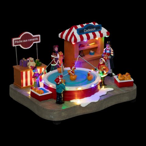 VILLAGE DE NOEL PECHE CANARD MV/MS 19L P