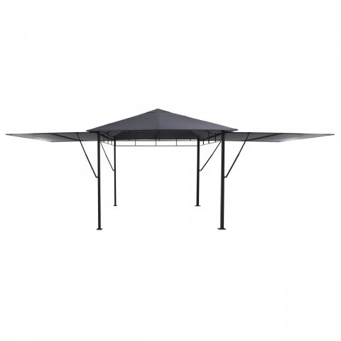 TONNELLE OMELYA 3X3M ARDOISE