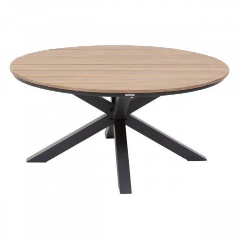 TABLE ORIENGO RD 4P ACACIA/GRA