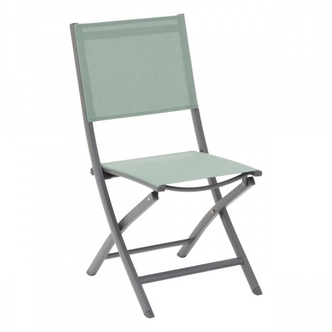 CHAISE ESSENTIA PLI OLIVE/GRA